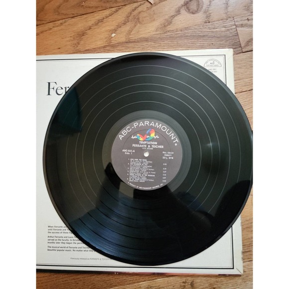 Temptation Ferrante and Teicher Vinyl - Picture 3 of 4